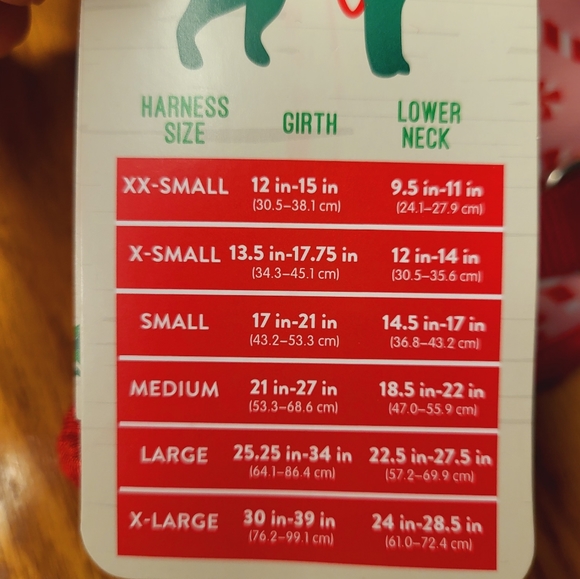 🐾 NEW Merry & Bright Candycane Harness XS - Picture 3 of 3